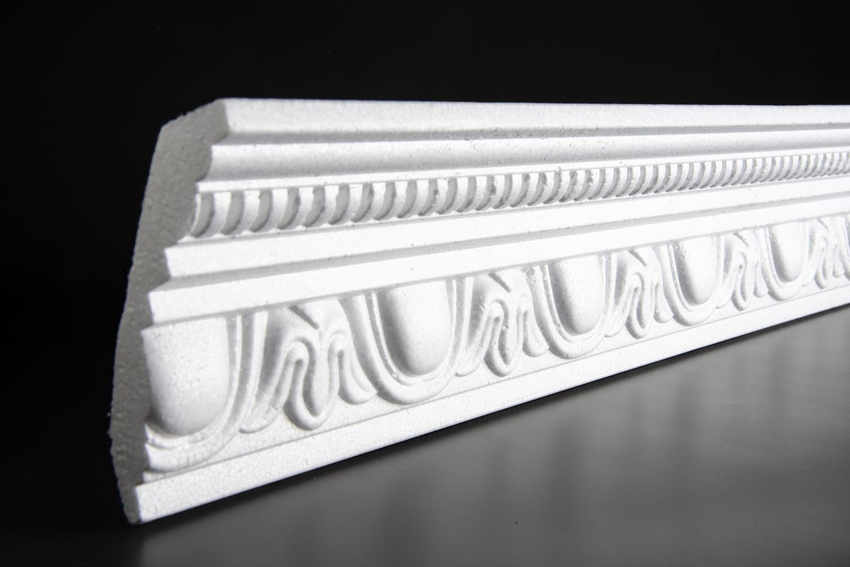 CW1002 Decorative Polystyrene Cornice 2m (3 pack)
