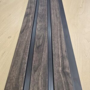 Chestnut SlimLux40 Polymer Wall cladding 2.4m / 2.7m x 163mm x 10mm