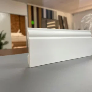 SERA Smoothline Classic Polymer Skirting White 2.7m  (90mm,120mm)