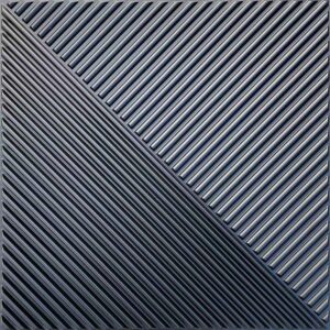 Astra Matte Black Wall Panel 500mm x 500mm