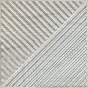 Astra White Wood Wall Panel 500mm x 500mm