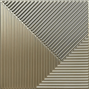 Vesper Gold Champagne Wall Panel 500mm x 500mm