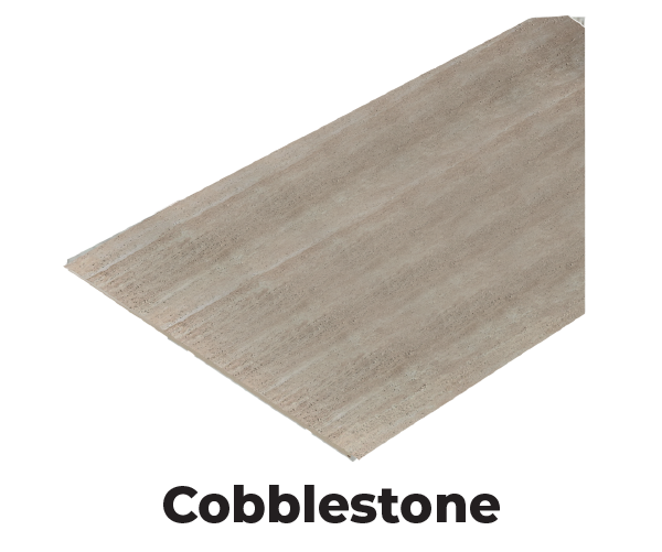 Cobblestone - Travertine Indoor/Outdoor Stone Panel - 1.2m x 600mm (Copy)