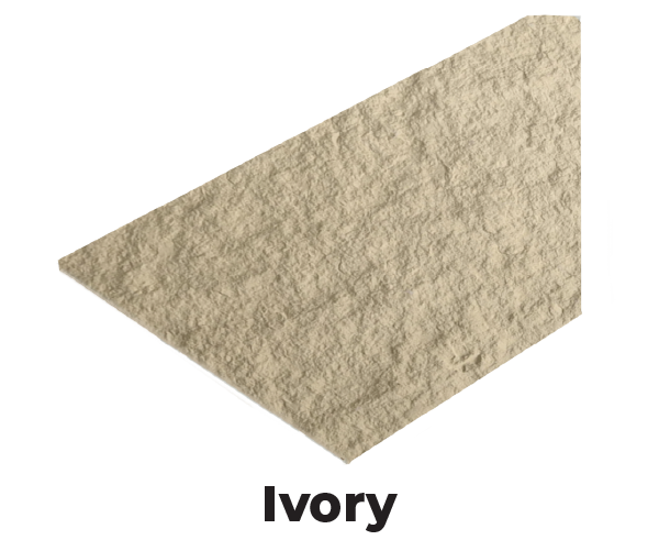 Ivory - Granite Stone Indoor/Outdoor Panel - 1.2m x 600mm