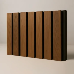 Warm Walnut Acoustic Wall Cladding - 2.9m x 280mm x 21mm