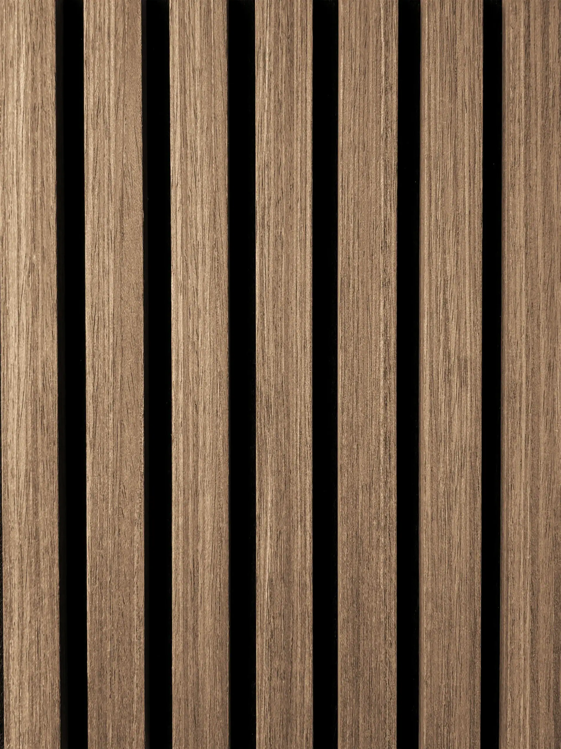 Warm Walnut Acoustic Wall Cladding - 2.9m x 280mm x 21mm - Image 4