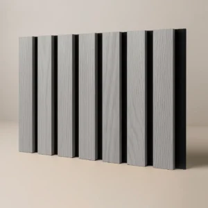 Smoked Ash Acoustic Wall Cladding - 2.9m x 280mm x 21mm