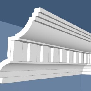 Zeus EPS Cornice 2m – 185mm (140mmx120mm)