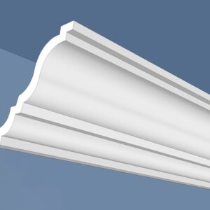 Alina 140mm XPS High Density Cornice 2m (100mm x 100mm)